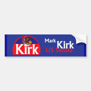 KIRK-Senats-Autoaufkleber Autoaufkleber