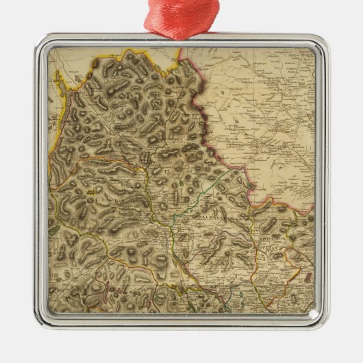 Kirkcudbright Shire Silbernes Ornament (Vorne)