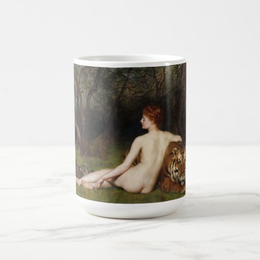 Kirke (Schöne Zauberin) (von John Collier) Kaffeetasse (Mittel)