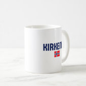 KIRKENES Norwegen Kaffeetasse (VorderseiteRechts)