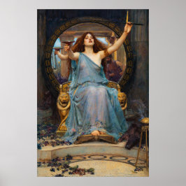 Kirkes Darreichung des Bechers an Odysseus von Wat Poster