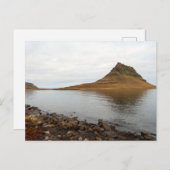 Kirkjufell, Island Postkarte (Vorne/Hinten)