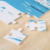 Kirkjufell Island Reisen Vintag Puzzle (Seite)