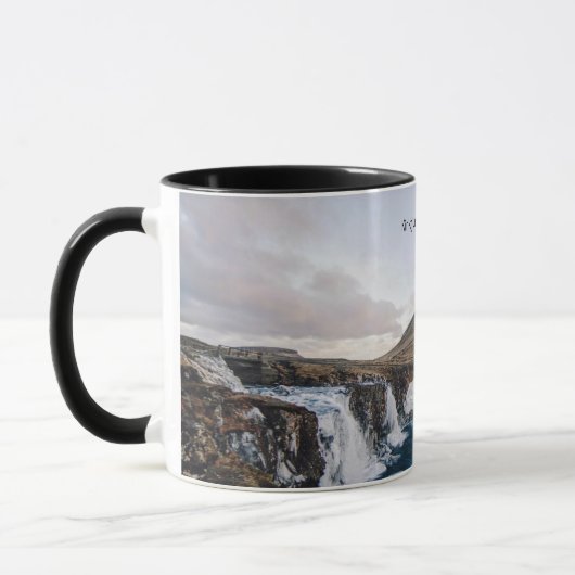Kirkjufell, Kirchenberg, Island Tasse (Links)