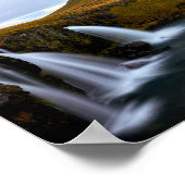 Kirkjufell, Landschaftspopster Poster (Ecke)