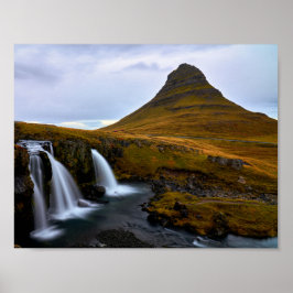 Kirkjufell, Landschaftspopster Poster