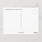 Kirkjufell Mountain and Falls Island Postkarte (Rückseite)