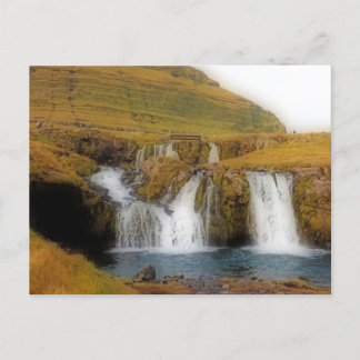 Kirkjufellsfoss, Island Postkarte