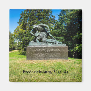 Kirkland-Denkmal im Gefechtsfeld von Fredericksbur Magnet