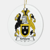 Kirkland Familienwappen Keramikornament (Links)