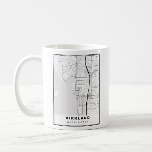 Kirkland Map Kaffeetasse (Links)