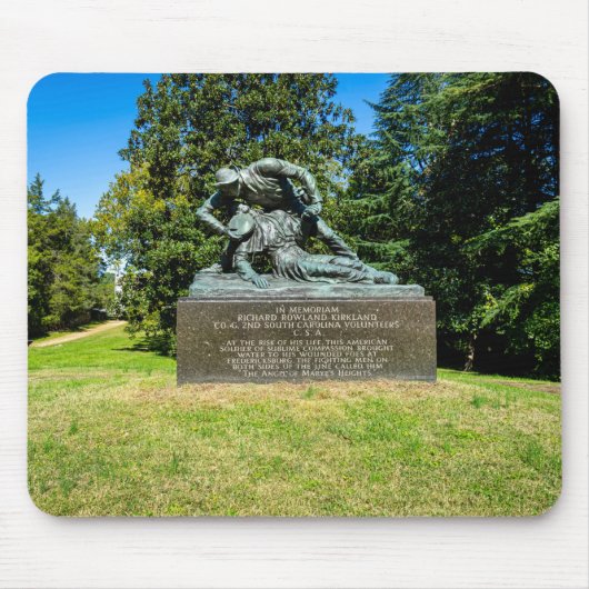 Kirkland Monument im Gefechtsfeld von Fredericksbu Mousepad (Vorne)
