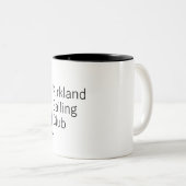 Kirkland Segelclub-Logo Zweifarbige Tasse (VorderseiteRechts)