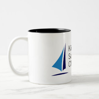 Kirkland Segelclub-Logo Zweifarbige Tasse
