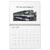 Kirklands Bus- und Busflotte Kalender (Mär 2026)