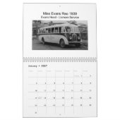 Kirklands Bus-und Trainer-Flotte Kalender (Jan 2027)