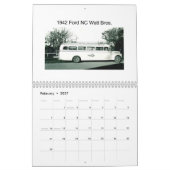 Kirklands Bus-und Trainer-Flotte Kalender (Feb 2027)
