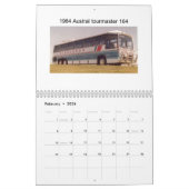 Kirklands Bus-und Trainer-Flotte Kalender (Feb 2026)