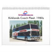 Kirklands Bus-und Trainer-Flotte Kalender (Titelbild)