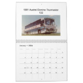 Kirklands Bus-und Trainer-Flotte Kalender (Jan 2026)