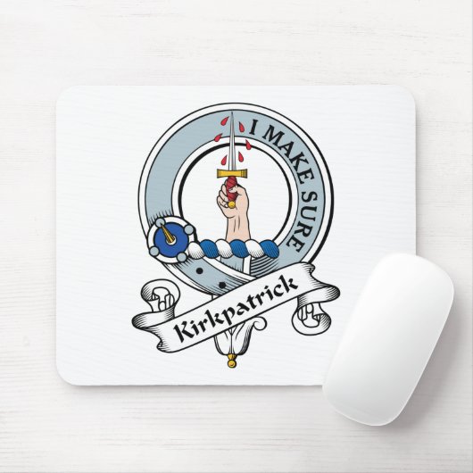 Kirkpatrick Clan-Abzeichen Mousepad (Mit Mouse)