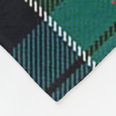 Kirkpatrick Clan Abzeichen Tartan Kariert Fleecedecke (Ecke)