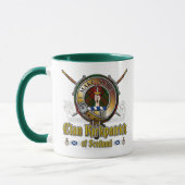 Kirkpatrick Clan Abzeichen Tasse (Links)