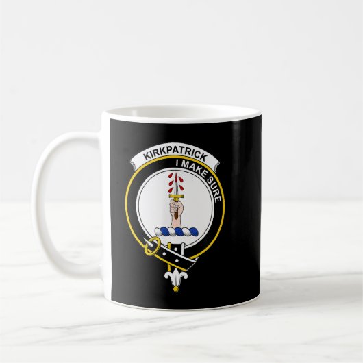 Kirkpatrick Coat of Arms  Family Crest  Kaffeetasse (Links)