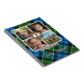 Kirkpatrick-Familienfoto-Collage Notizblock (Rechte Seite)