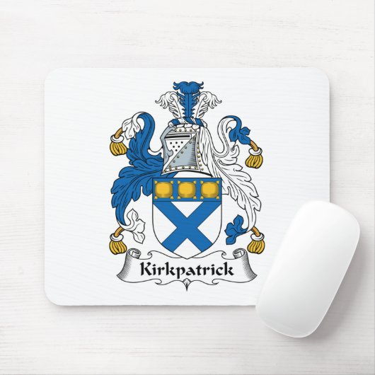 Kirkpatrick Familienwappen Mousepad (Mit Mouse)