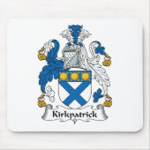 Kirkpatrick Familienwappen Mousepad (Vorne)