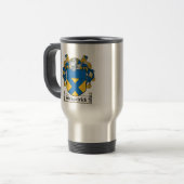 Kirkpatrick Familienwappen Reisebecher (Vorderseite Links)