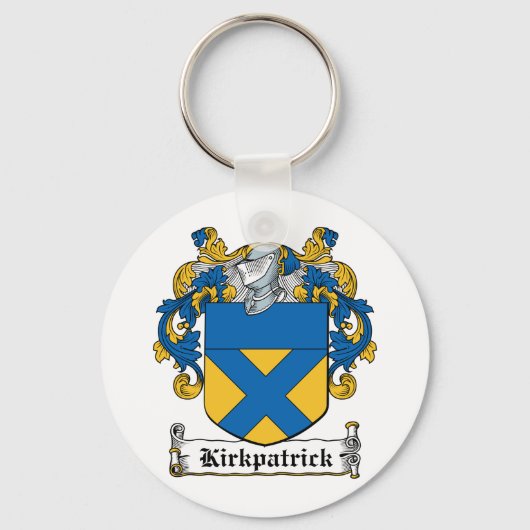 Kirkpatrick Familienwappen Schlüsselanhänger (Vorderseite)