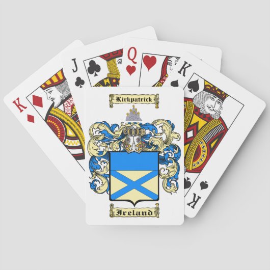 Kirkpatrick (Irland) Spielkarten (Rückseite)