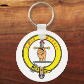 Kirkpatrick Kilpatrick Clan Abzeichen Schlüsselanhänger (Vorderseite)