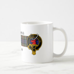 Kirkpatrick schottische Wappen- und Tartan-Tasse Kaffeetasse