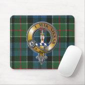 Kirkpatrick Tartan & Abzeichen Mousepad (Mit Mouse)