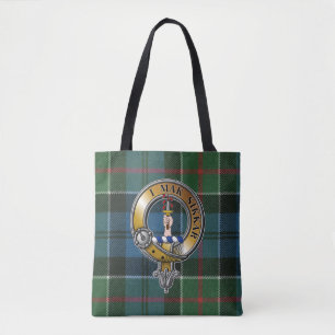 Kirkpatrick Tartan & Abzeichen Tasche