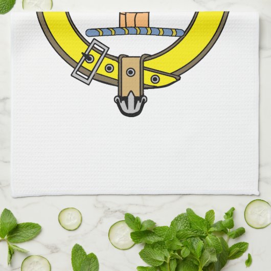 Kirkpatrick u. kilpatrick Clan-Abzeichen Geschirrtuch (Gefaltet)