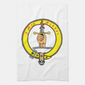 Kirkpatrick u. kilpatrick Clan-Abzeichen Geschirrtuch (Vertikal)