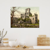 Kirkstall Abbey, Leeds, Yorkshire, England Poster (Küche)