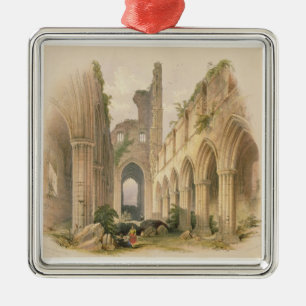 Kirkstall Abtei, der Nave und Chor, 'vom Montag Silbernes Ornament