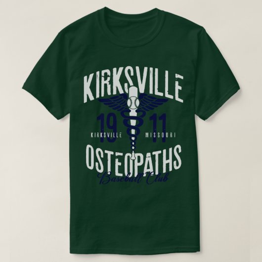 Kirksville Osteopaths T-Shirt (Design vorne)