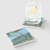 Kirkwood Atlanta, Krog Dekalb Ave, Kirkwood Steinuntersetzer (Seitenansicht)