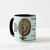 Kirkwood Iron Wind Motor Windmill Summerfield Tasse (Vorderseite Links)