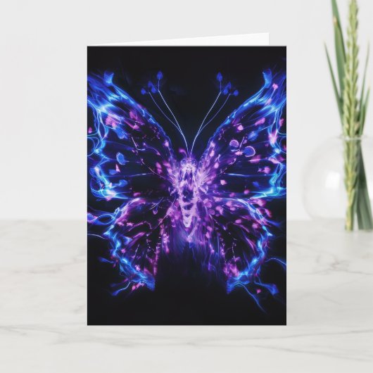 Kirlian Butterfly: Leuchtende Aura Ankündigung (Vorderseite)