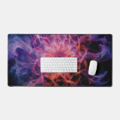 Kirlian Emberflow: Elektrischer Nebel Schreibtischunterlage (Tastatur & Maus)