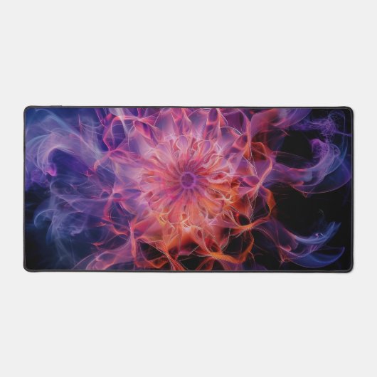 Kirlian Emberflow: Elektrischer Nebel Schreibtischunterlage (Vorderseite)