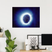 Kirlian Foto of Finger Tip Poster (Heimbüro)