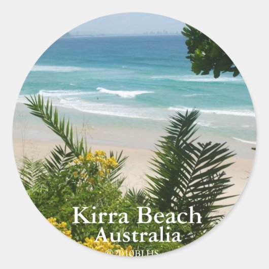 Kirra Beach Sticker #2 (Vorderseite)